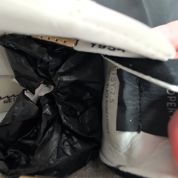 Vintage Havana Grande Slip On Women's Sneaker US 7.5 Black & White - Picture 14 of 16